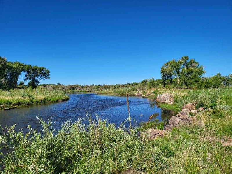 Oasis on The Conejos River : Sanford : Conejos County : Colorado
