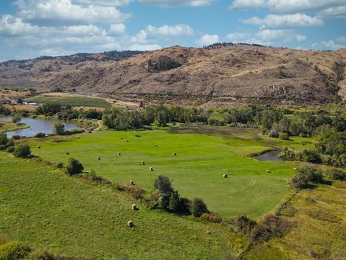 Horseshoe Lake River Ranch : Oroville : Okanogan County : Washington