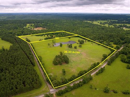 36 Acres, FM 323 : Elkhart : Anderson County : Texas