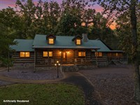 TN Hunting Estate with Acreage : Mooresburg : Hawkins County : Tennessee