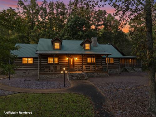 TN Hunting Estate with Acreage : Mooresburg : Hawkins County : Tennessee