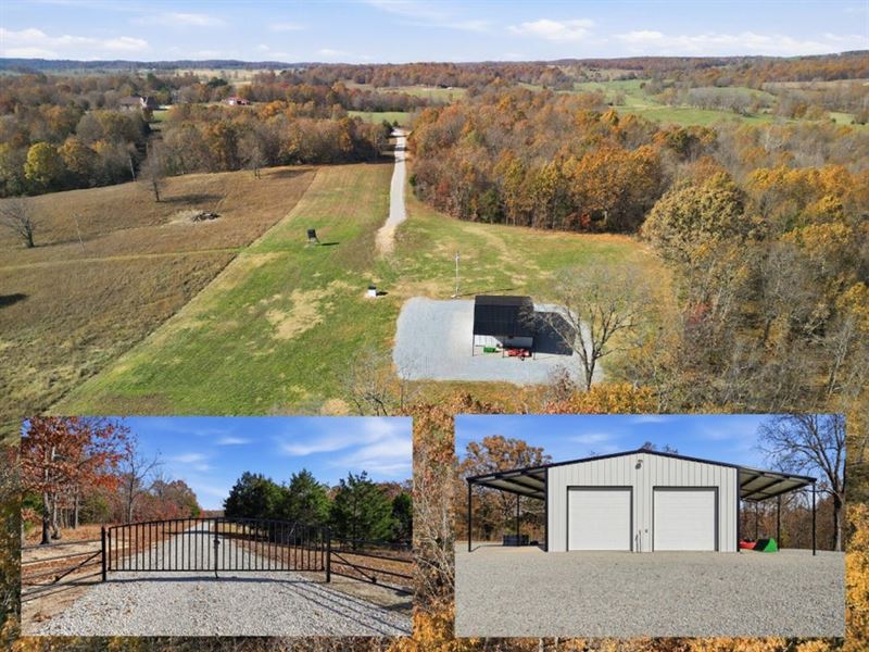 70 Acres Ready to Build Dream Home : Thayer : Oregon County : Missouri