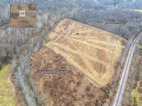 Wells Rd, 20 Acres : Middleport : Meigs County : Ohio