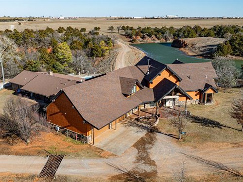Oklahoma Hunting Estate in Hinton : Hinton : Caddo County : Oklahoma