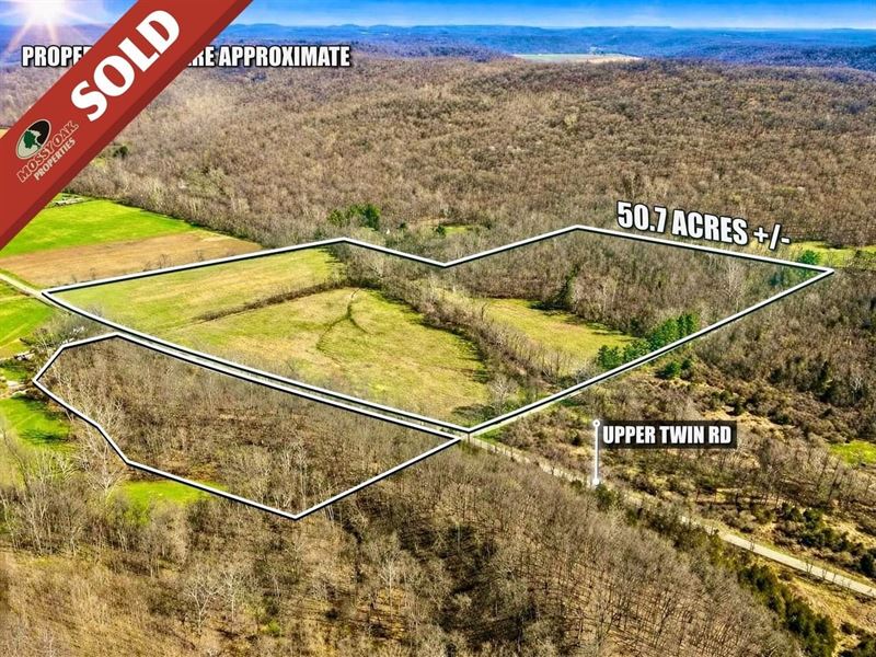 Upper Twin Rd, 50 Acres : South Salem : Ross County : Ohio
