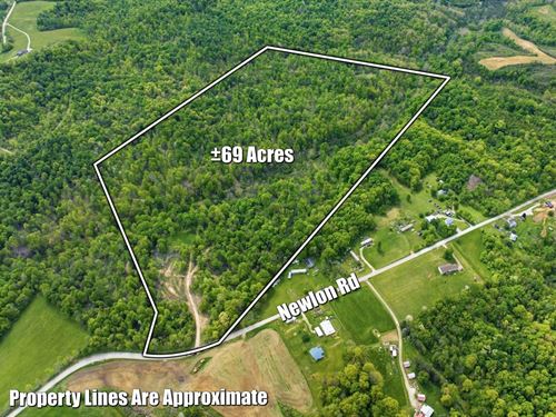Newlon Rd, 69 Acres : Malta : Morgan County : Ohio