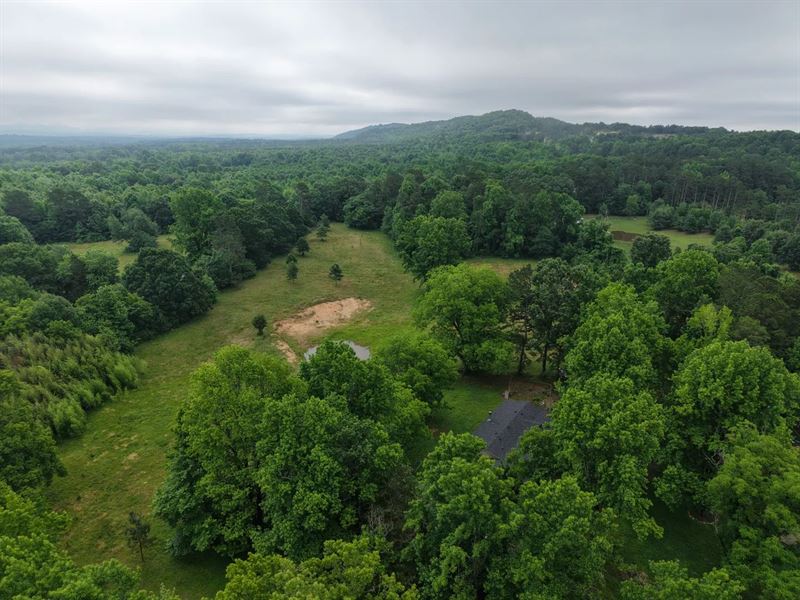 Home on 12.53 Acres in Polk County : Cove : Polk County : Arkansas