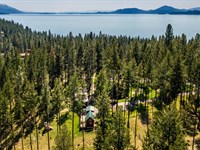 Elk Glen Retreat : Bigfork : Lake County : Montana