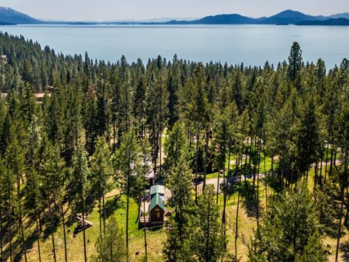 Elk Glen Retreat : Bigfork : Lake County : Montana