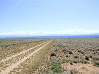 10 Acres, No HOA & Mountain Views : San Luis : Costilla County : Colorado