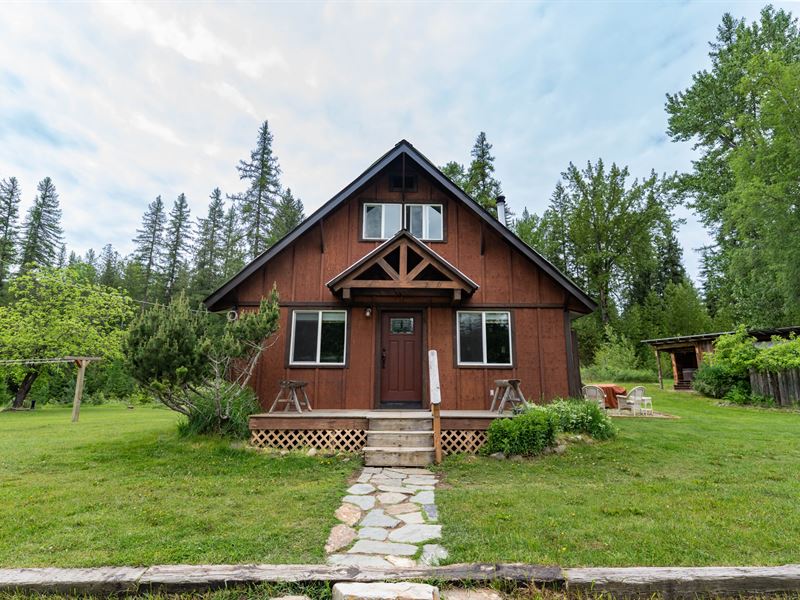 Meadow Creek Retreat : Bonners Ferry : Boundary County : Idaho